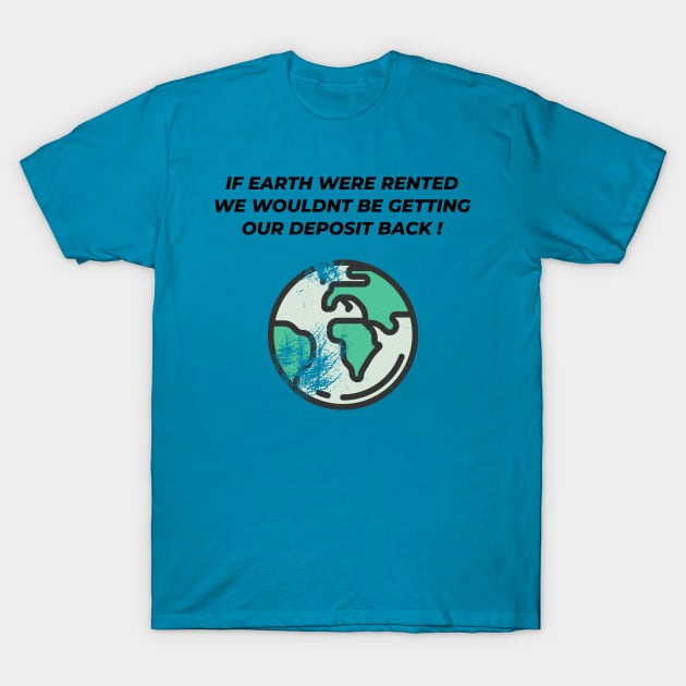 Earth Day 2020 T-Shirt by Applecrunch